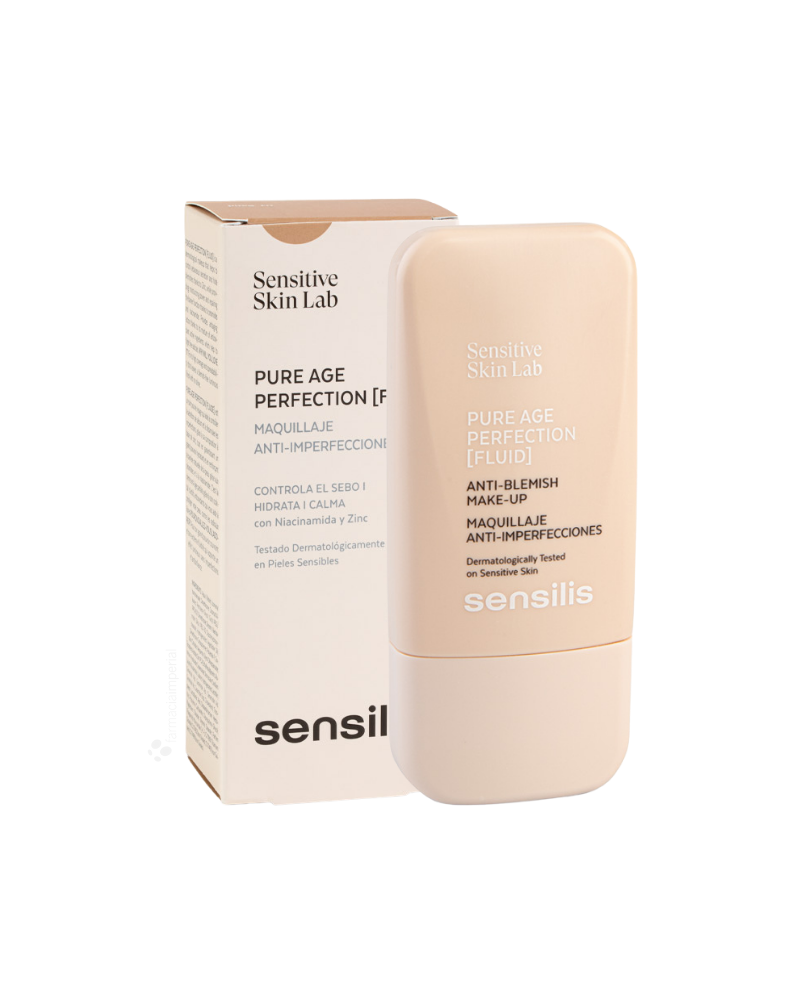 SENSILIS PURE AGE PERFECTION FLUID 1 ENVASE 30 ML COLOR 05 PECHE ROSE