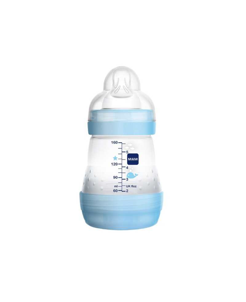 BIBERON ANTICOLICO MAM ANTICOLIC EASY START +0 MESES 1 UNIDAD MATT-A 160 ML