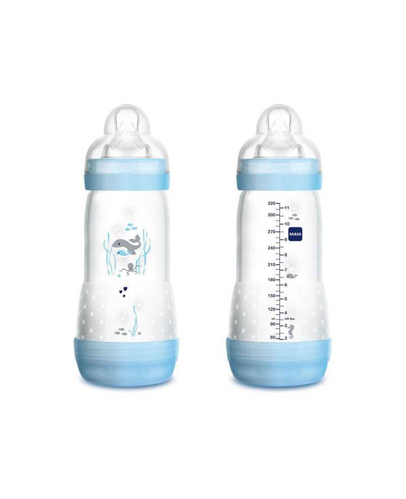 MAM BIBERON ANTICOLICO EASY START +4 MESES 1 UNIDAD MATT-A 320 ML