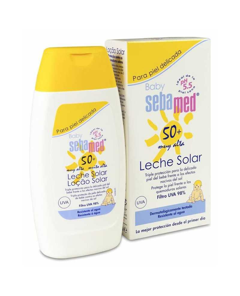 SEBAMED BABY LECHE SOLAR FPS 50+  200 ML