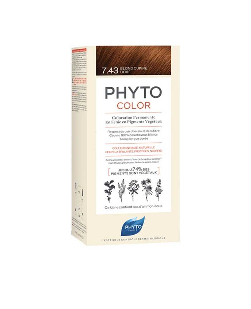 PHYTOCOLOR 7.43 BLOND CUIVRE