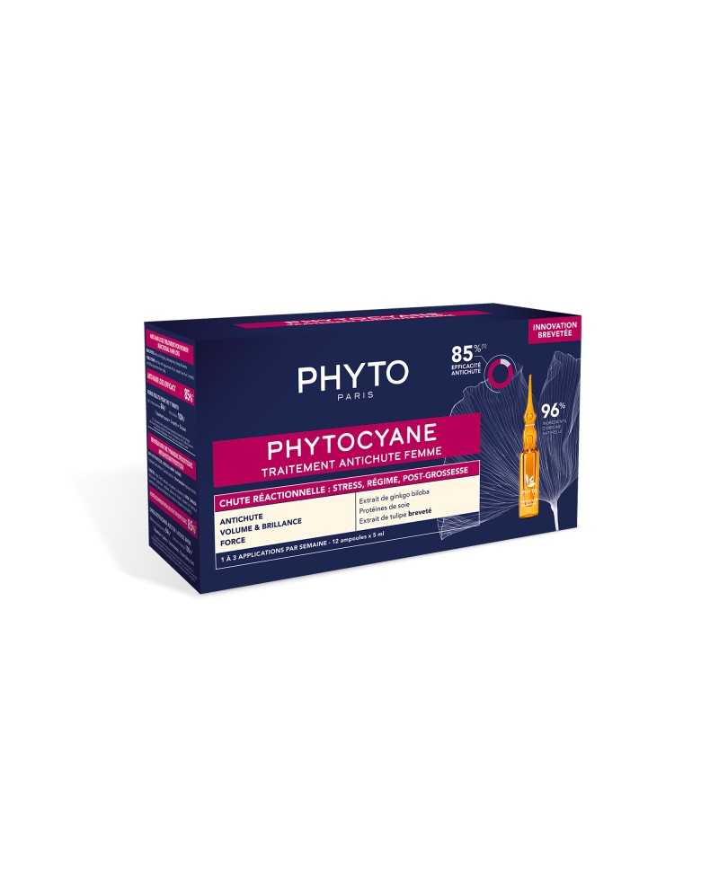 PHYTOCYANE TRATAMIENTO REACTIVO ANTI CAIDA 15 AMPOLLAS