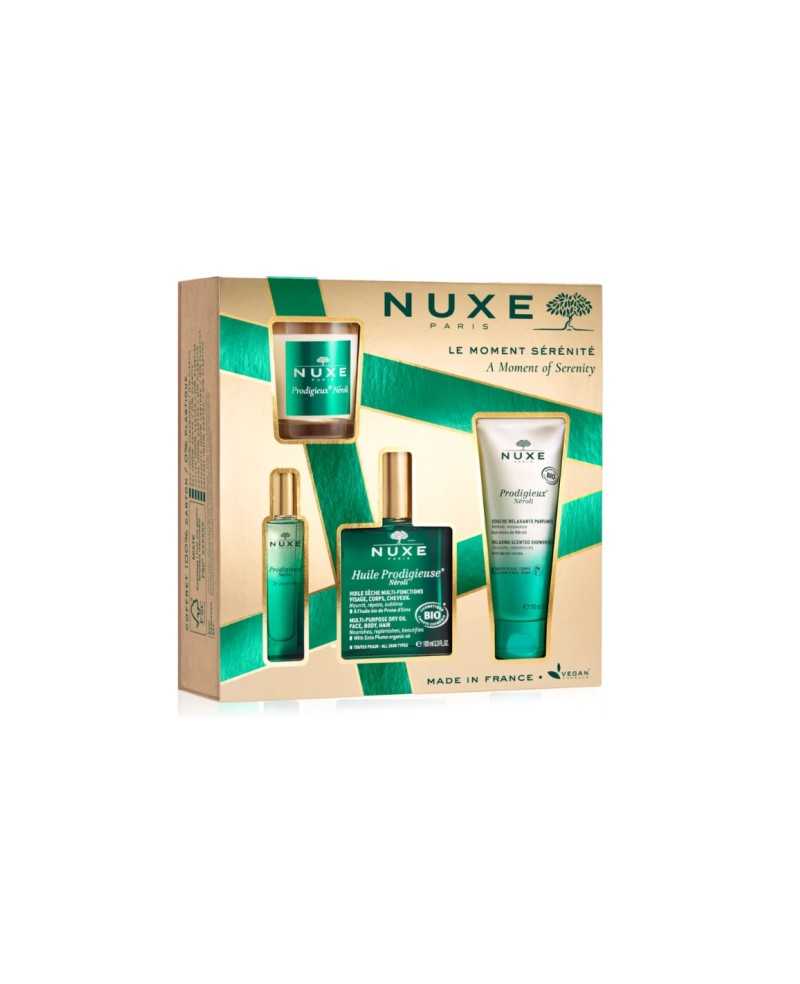 NUXE COFRE HUILE NEROLI+DUCHA NEROLI+PERFUM+VELA