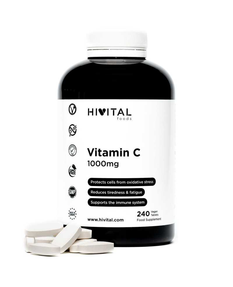 HIVITAL VITAMIN C 1000 MG 240 COMPRIMIDOS
