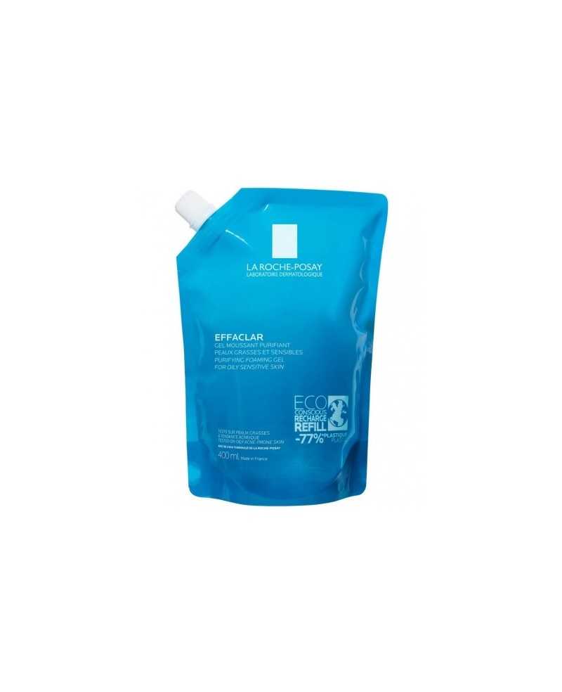 LA ROCHE POSAY EFFACLAR GEL MOUSSANT+M 1 ENVASE 400 ML REFILL