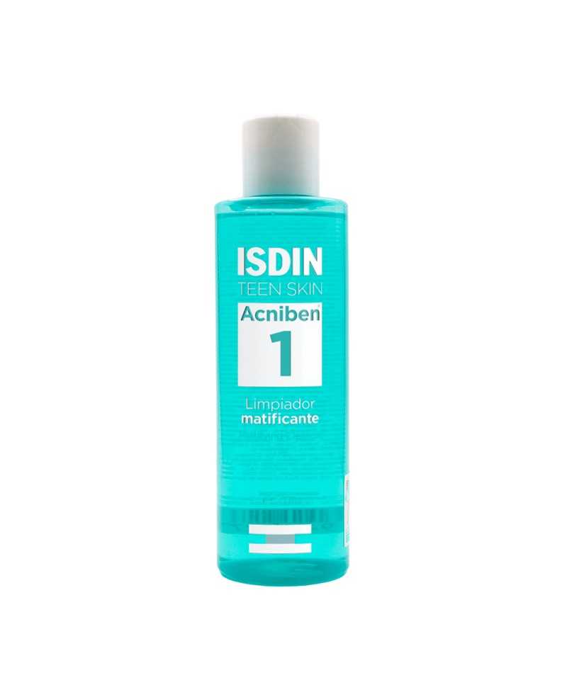 ISDIN OILY SKIN ACNIBEN LIMPIADOR MATIFICANTE GEL 1 FRASCO 200 ML