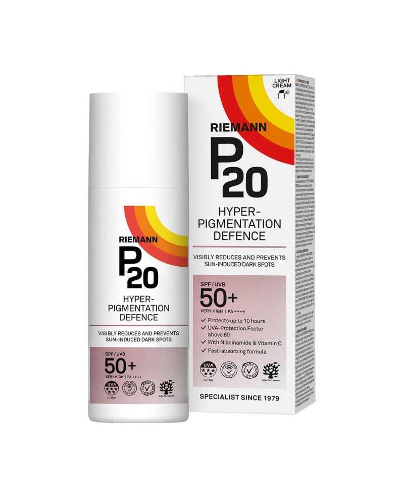 P20 PROTECCION SOLAR FACIAL HYPERPIGMENTATION DEFENCE SPF 50+ 1 ENVASE 50 ML