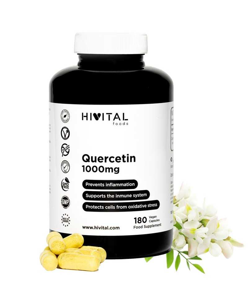 HIVITAL QUERCETINA 1000 MG 180 CAPS  VEGANO