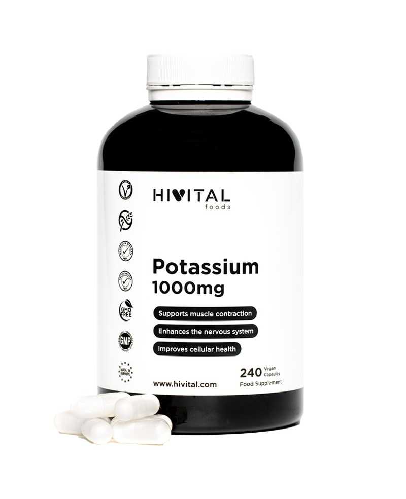 HIVITAL POTASIO 1000MG 240 CAPSULAS