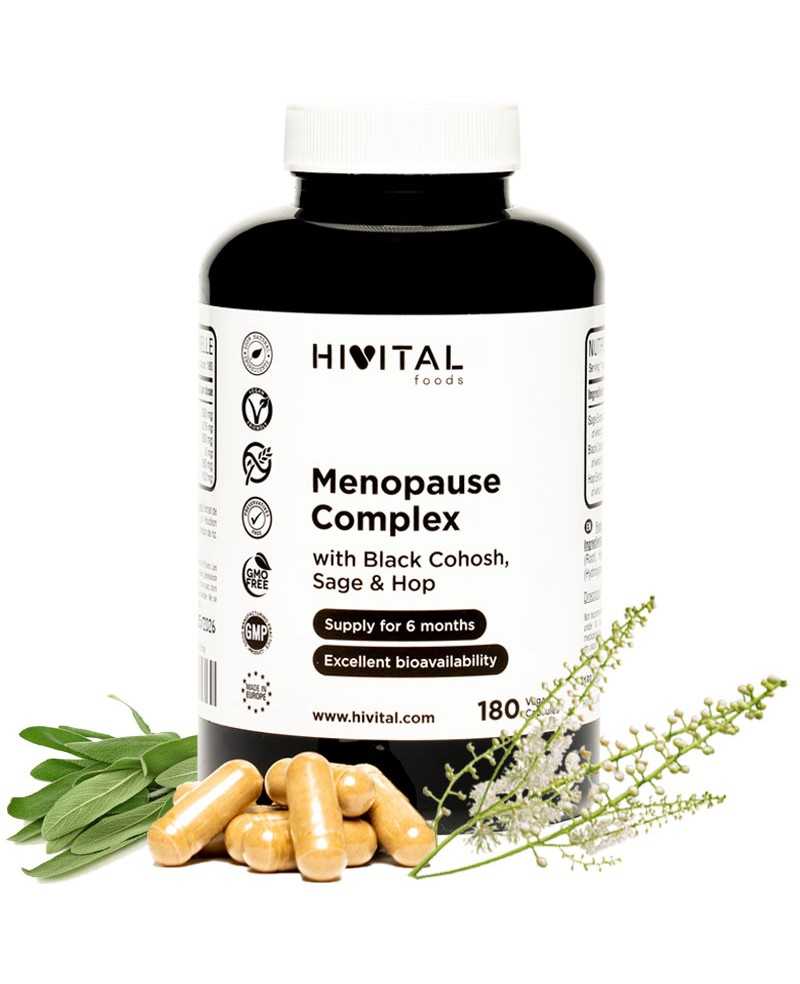 HIVITAL MENOPAUSE COMPLEX 180 CAPS VEGANAS