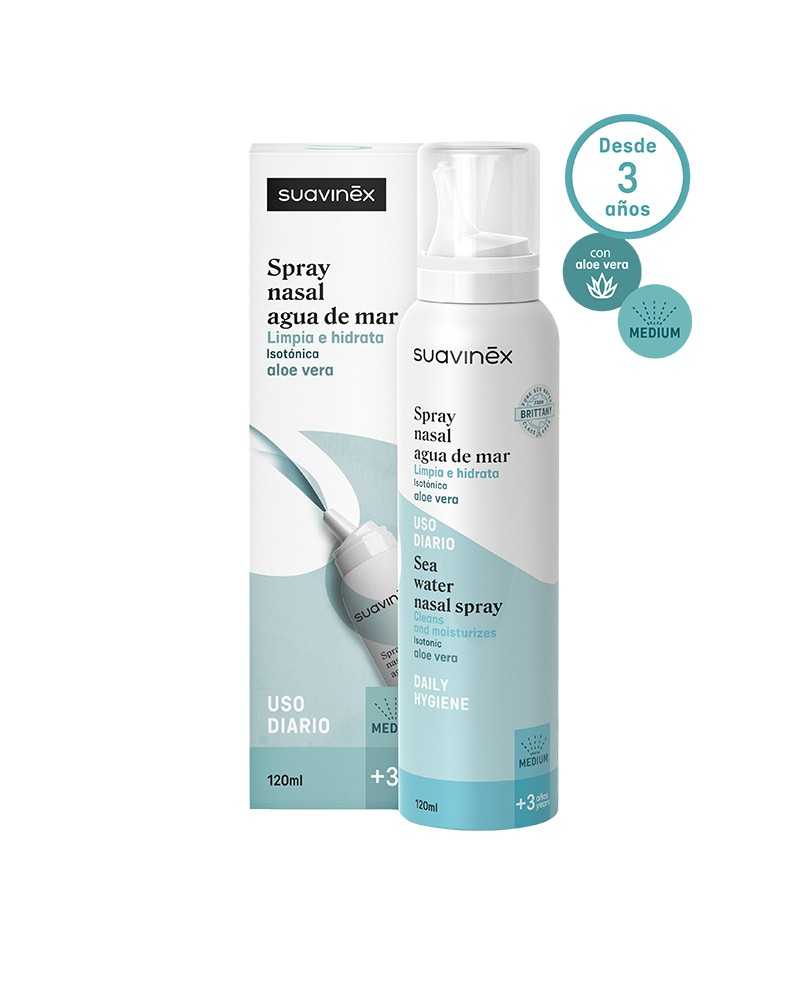 SUAVINEX SPRAY NASAL ISO ALOE FME +3A 120ML