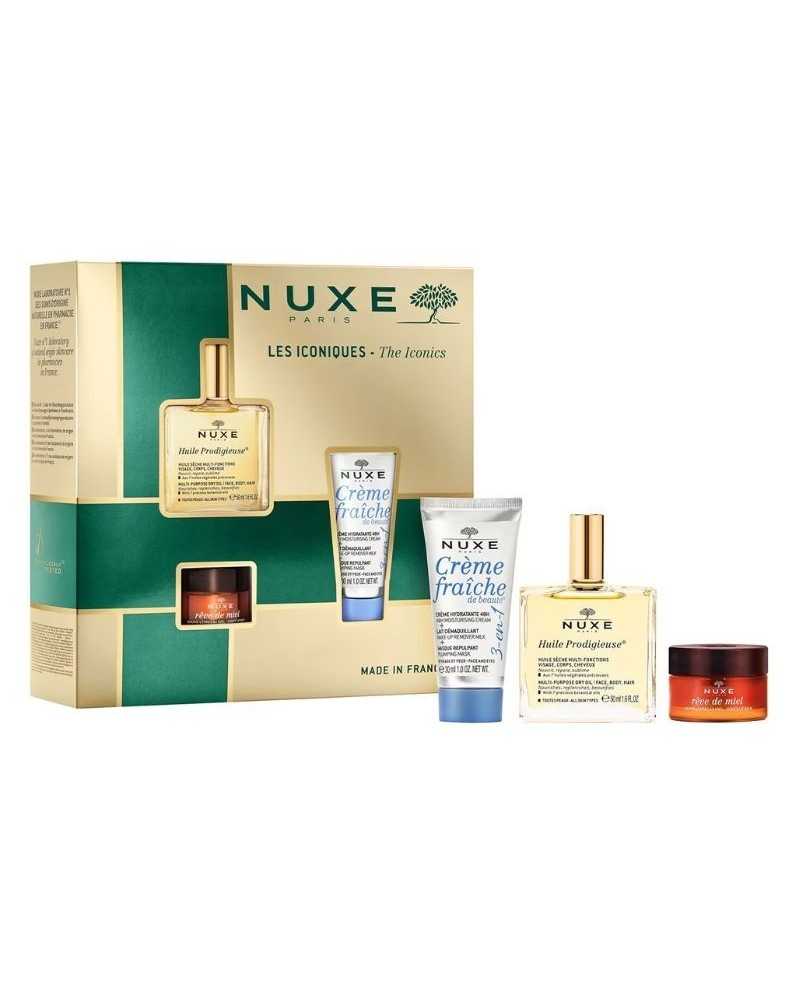 NUXE COFRE ACEITE,CREMA+BAUME MIEL