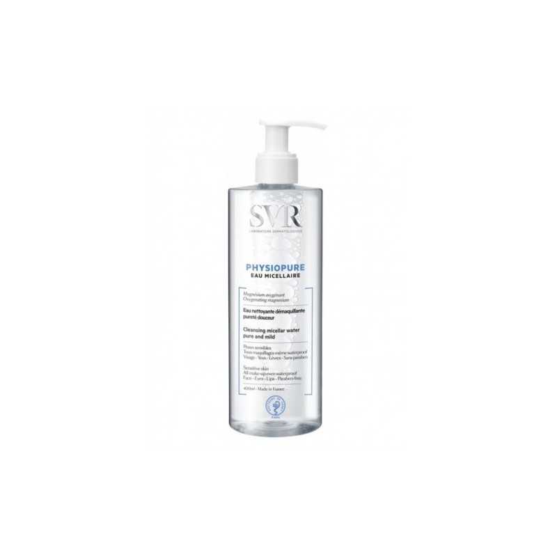 SVR PHYSIOPURE EAU MICELLAIRE AGUA MICELAR DESMAQUILLANTE 1 ENVASE 400 ML