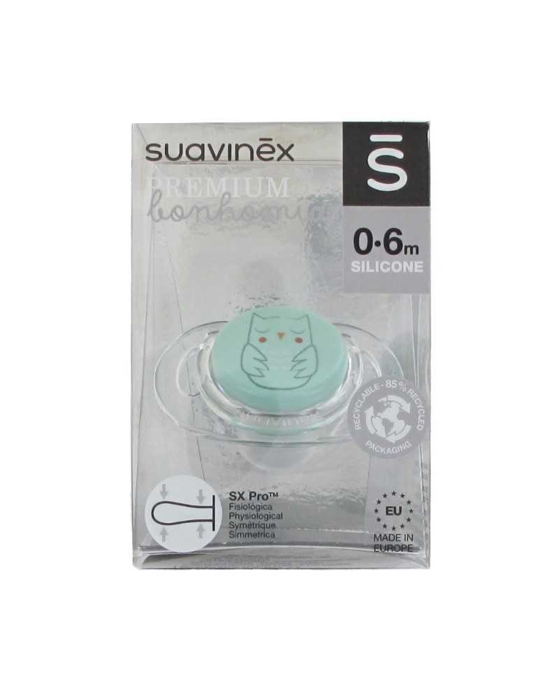 SUAVINEX CHUPETE PREMIUM TETINA FISIOLOGICA SX PRO SILICONA 0-6M